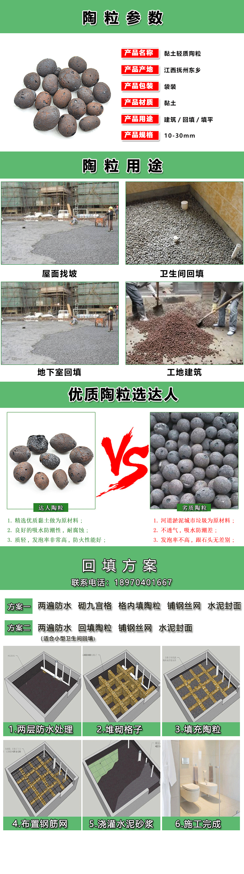 宜黃縣陶粒廠家、宜黃縣陶粒批發、宜黃縣陶?；靥钚l生間要多少錢